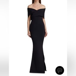 Chiara Boni La Petite Robe Stretch Jersey Fishtail Gown